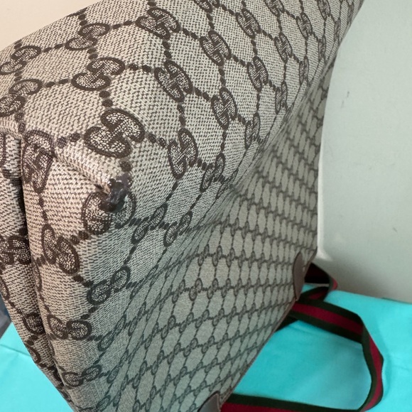 Gucci Sherry Liine Tote with Red and Green Straps - Picture 7 of 16